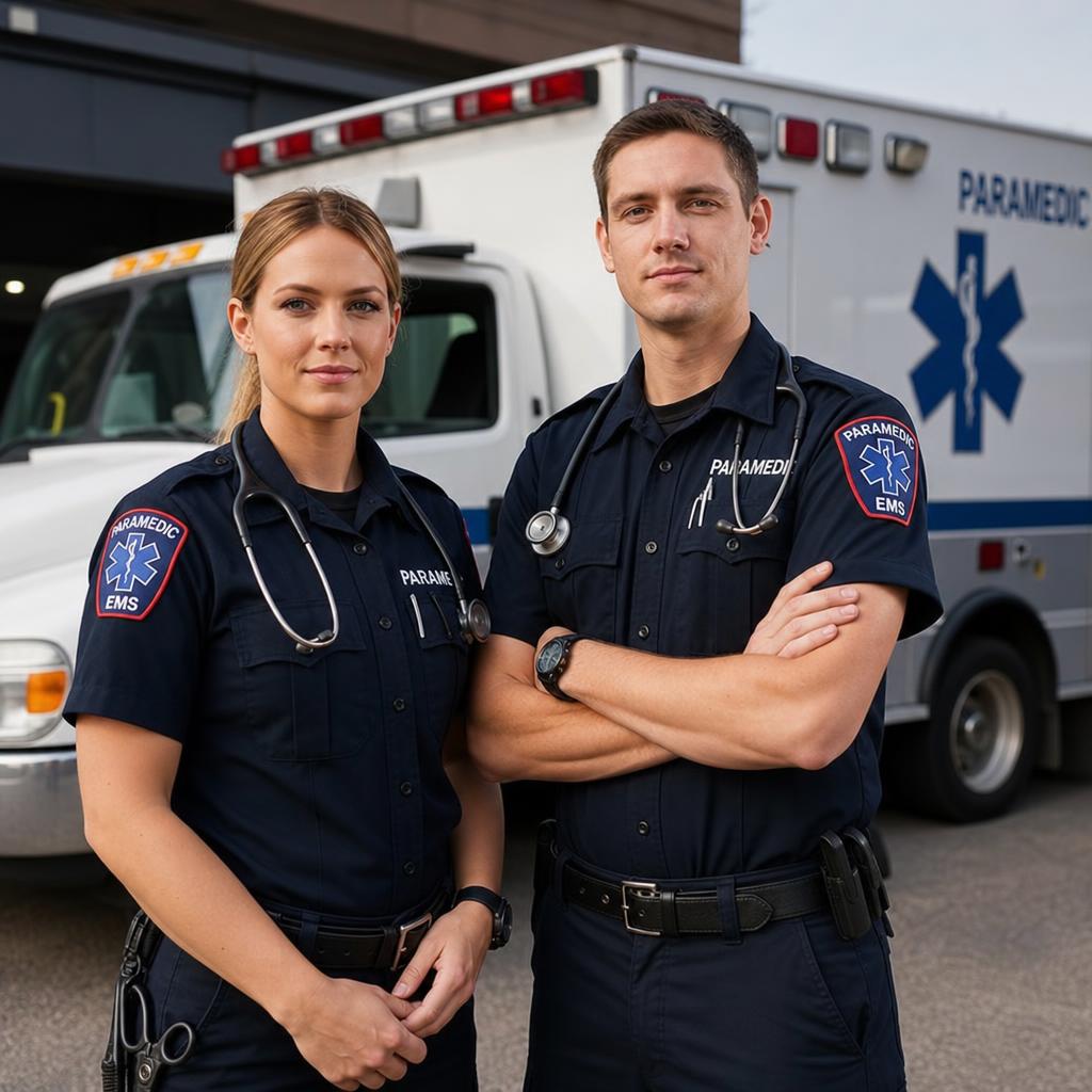 Paramedics team